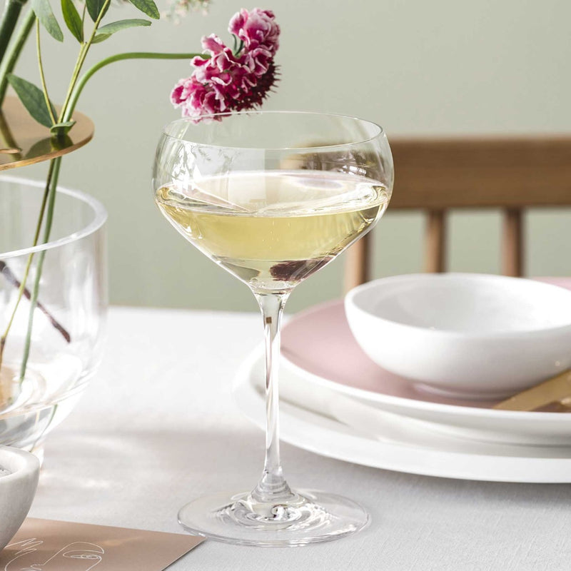 Villeroy & Boch Purismo Champagne Coupe, Set of 2