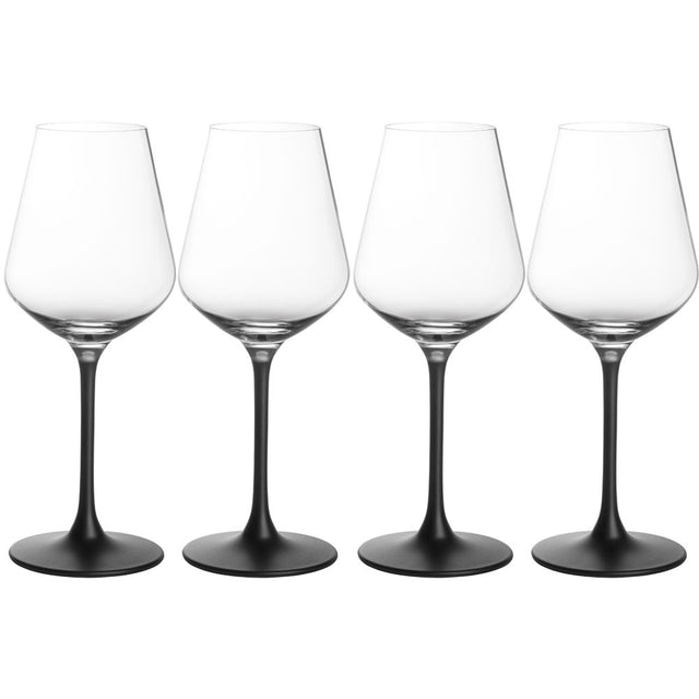 Villeroy & Boch Manufacture Rock Red Wine Glass, Set of 4
