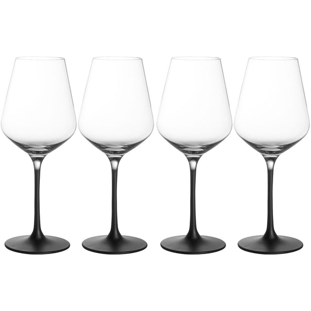 Villeroy & Boch Manufacture Rock White Wine Glass, Set of 4

