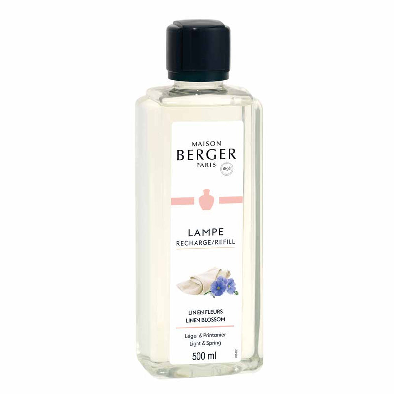 Maison Berger Linen Blossom 500ml Lamp Refill