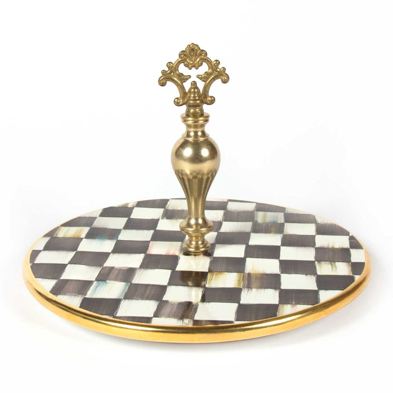 Mackenzie-Childs Courtly Check Cheeese Course
