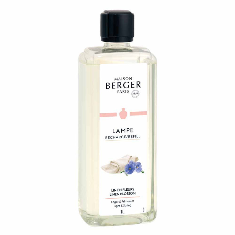 Maison Berger Linen Blossom 1 Litre Lamp Refill