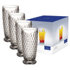 Villeroy & Boch Boston Clear Highball/Beer Tumblers, Set of 4