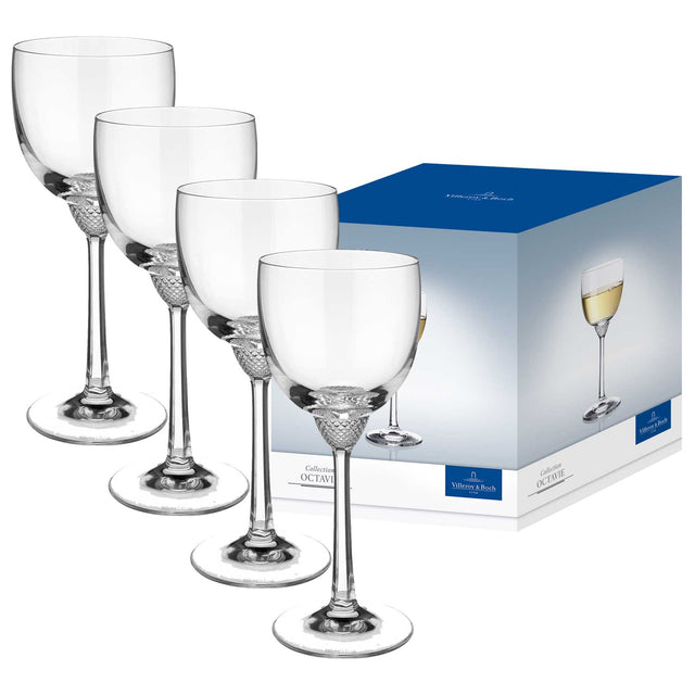 Villeroy & Boch Octavie White Wine Goblet (Set of 4)