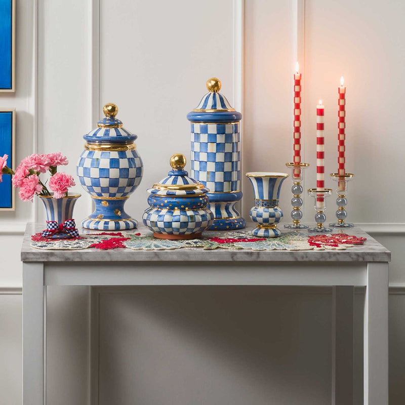 Mackenzie-Childs Royal Check Everyday Vase
#2
