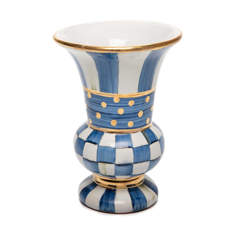 Mackenzie-Childs Royal Check Everyday Vase

