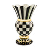 Mackenzie-Childs Courtly Check Ceramic Great Vase