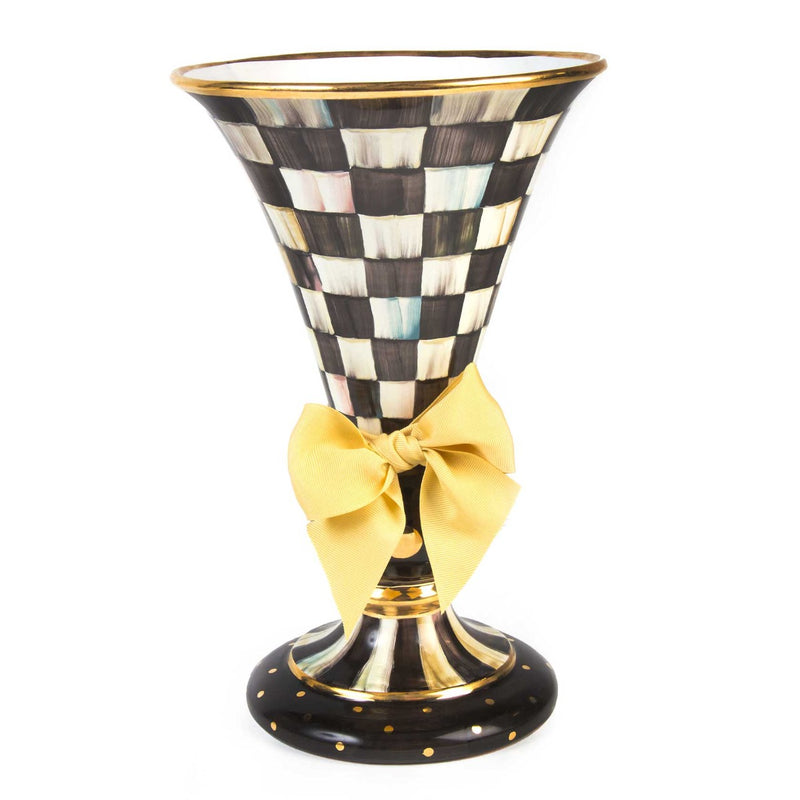 Mackenzie-Childs Courtly Check Large Vase
