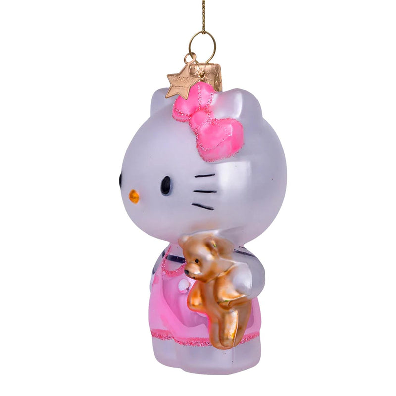 Vondels Hello Kitty Pink Bear Ornament