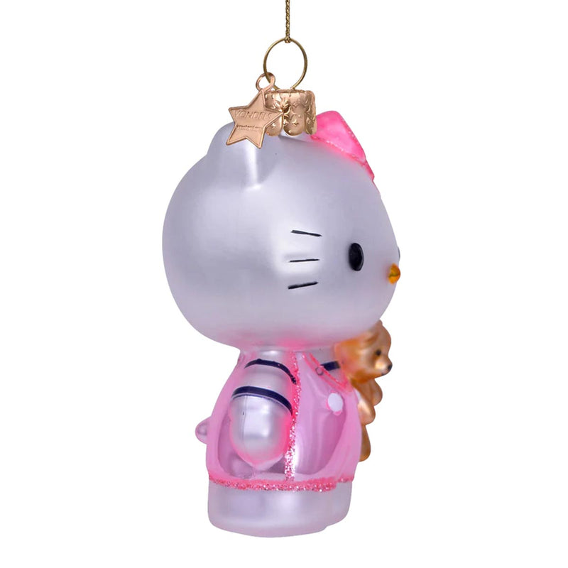 Vondels Hello Kitty Pink Bear Ornament