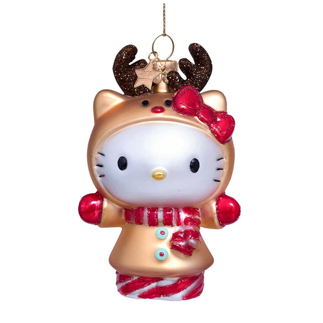 Vondels Hello Kitty Reindeer Ornament