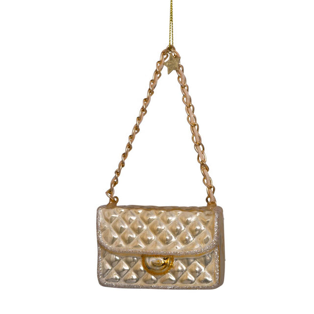 Vondels Champagne Opal Fashion Bag Ornament