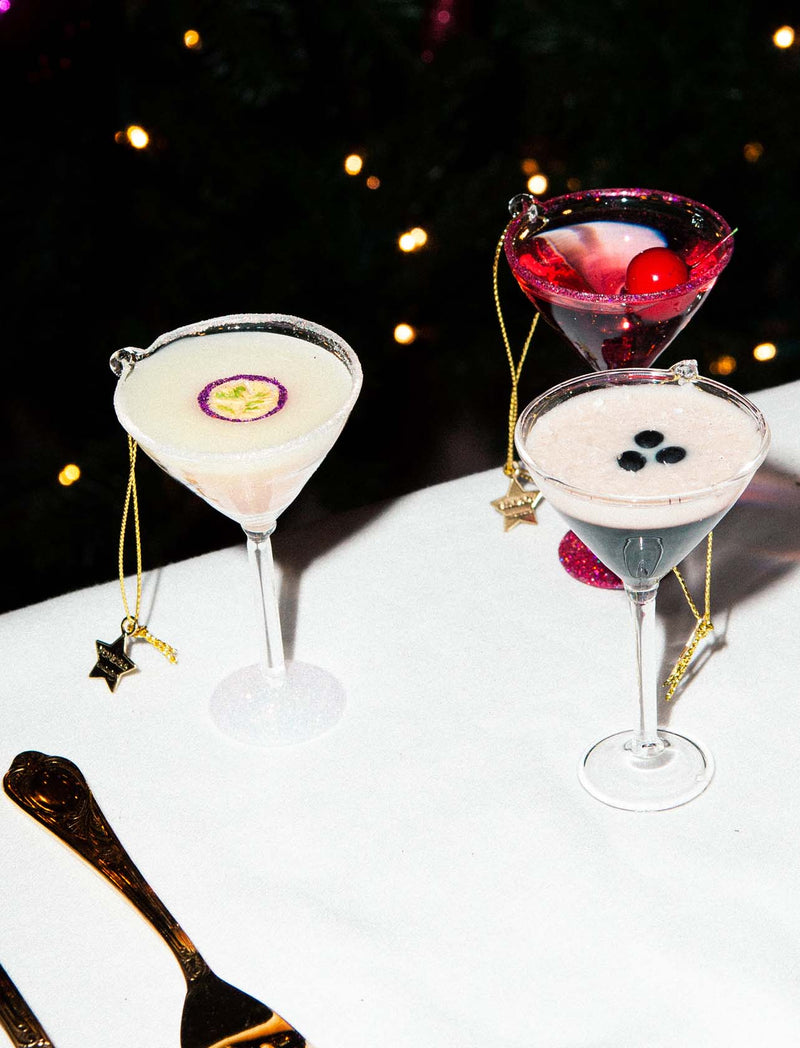 Vondels Cosmopolitan Cocktail Ornament