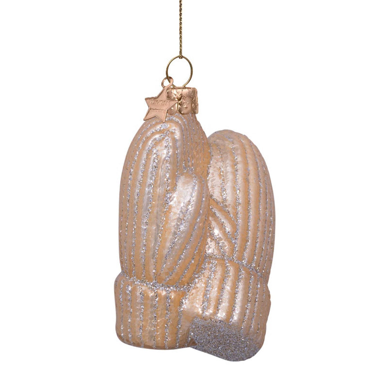 Vondels Champagne Gloves Ornament