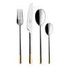 Villeroy & Boch Ella Partially Gold-Plated Cutlery 24 Piece Set