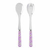 Sabre Daisy Pink 27cm Salad Set (2 Pcs)