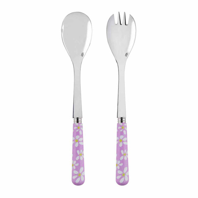Sabre Marguerite Pink 27cm Salad Set (2 Pcs)