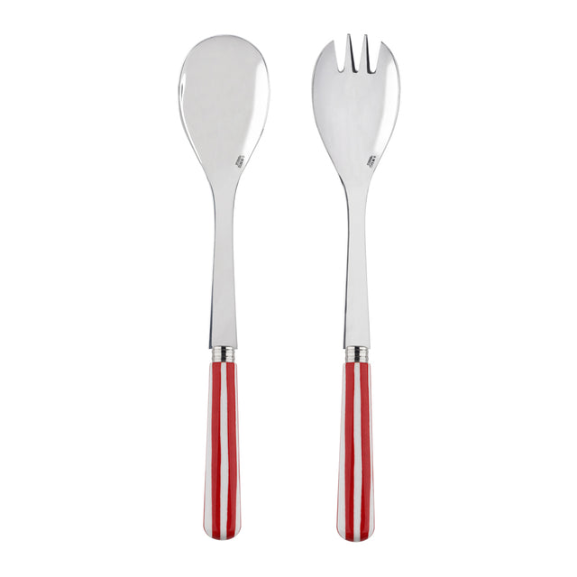 Sabre Transat Red 27cm Salad Set (2 Pcs)