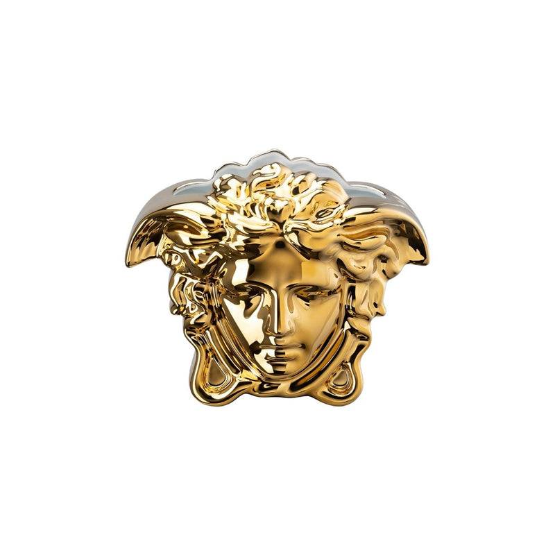 Versace Medusa Grande Gold Vase, 6 inch