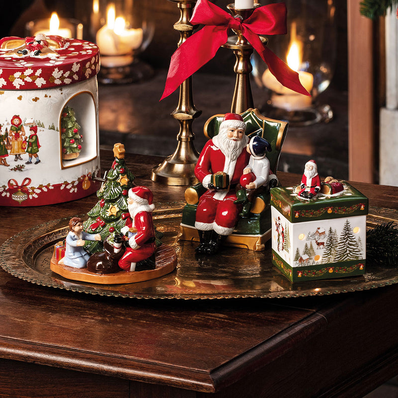 Villeroy & Boch Christmas Toys Santa On Armchair