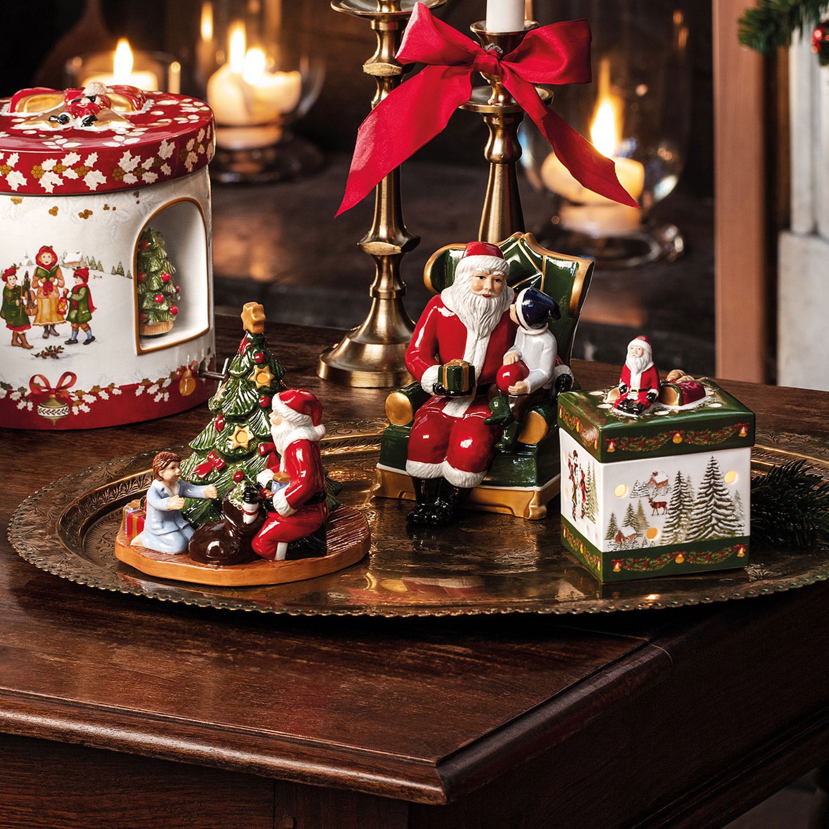 Villeroy & Boch Christmas Toys Lantern, Gift Giving – David
