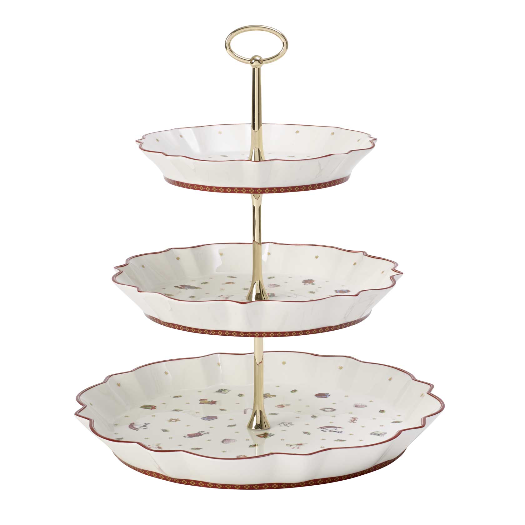 Villeroy & Boch Toy's Delight Three Tiered Cake Stand – David