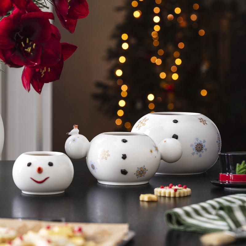Villeroy & Boch Christmas Toys Memory Snowman Jar