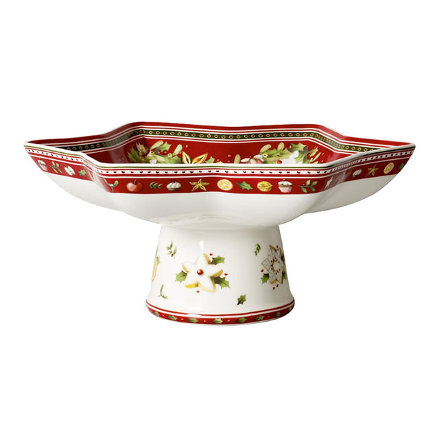 Villeroy & Boch Winter Bakery Delight Footed Star Bowl
