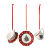 Villeroy & Boch Toy's Delight Decoration Hanging Ornaments Tableware Set Red, 6,3cm