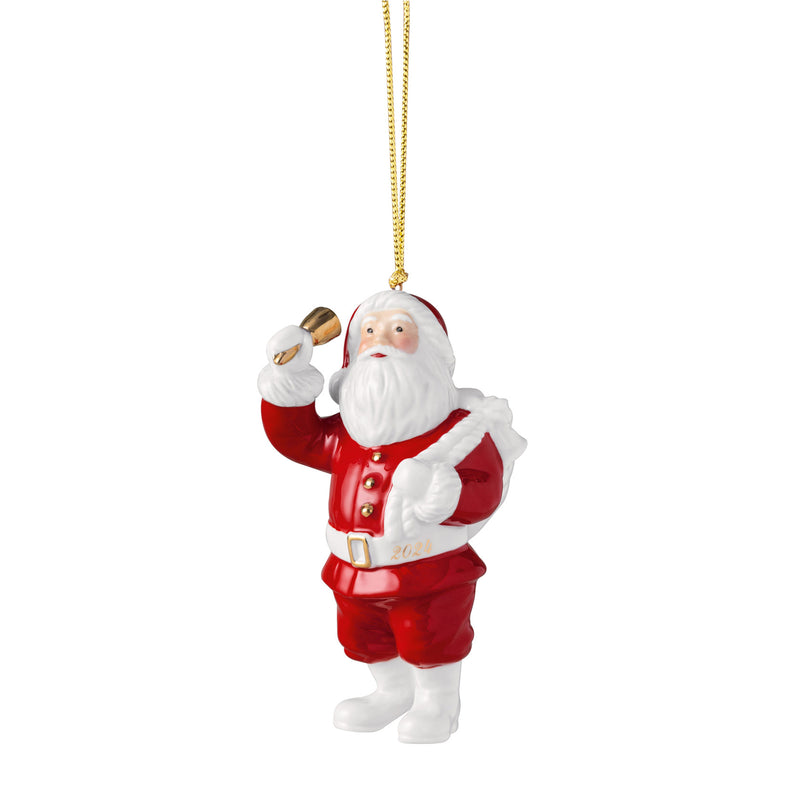 Villeroy & Boch Christmas Classics Santa Hanging Ornament