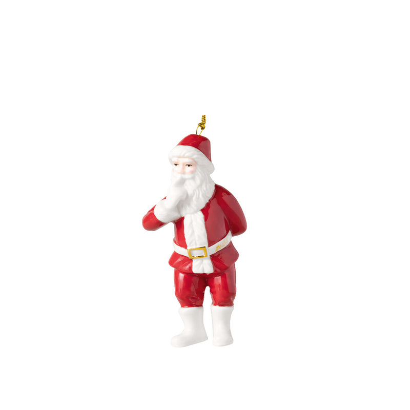 Villeroy & Boch Christmas Classics Christmas Ornaments, Santa