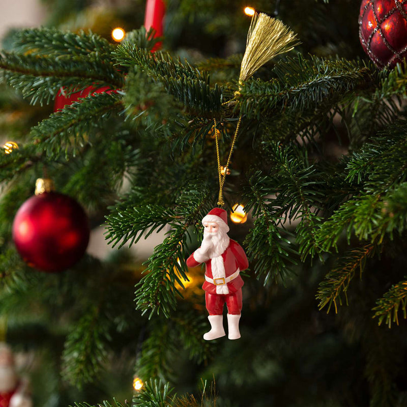 Villeroy & Boch Christmas Classics Christmas Ornaments, Santa