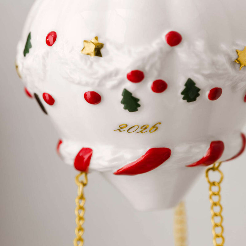 Villeroy & Boch Christmas Classics Christmas Ornaments, Hot Air Balloon