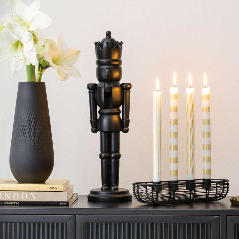 Villeroy & Boch Christmas Chic Christmas Nutcracker, Black