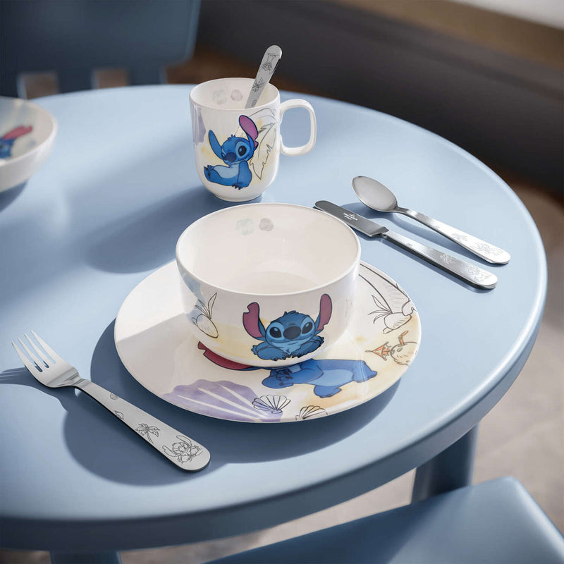 Villeroy & Boch Disney Stitch Children's Crockery Set, Set of 7