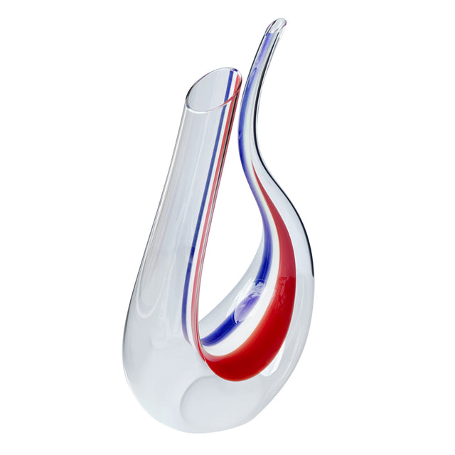 Riedel Amadeo Decanter, Red, White & Blue