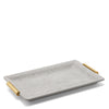 Aerin Shagreen Vanity Tray, Small, Dove