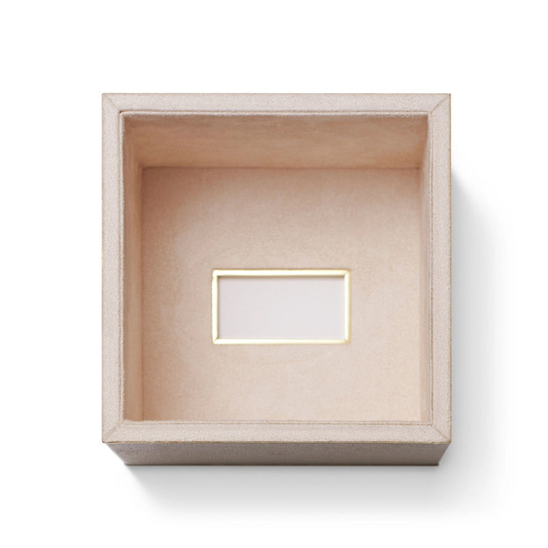 Aerin Classic Shagreen Tissue Box Cover, Cream