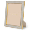 Aerin Classic Shagreen Frame, Dove, 8 x 10"