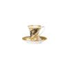 Versace I Love Baroque Espresso/Mocha Cup & Saucer