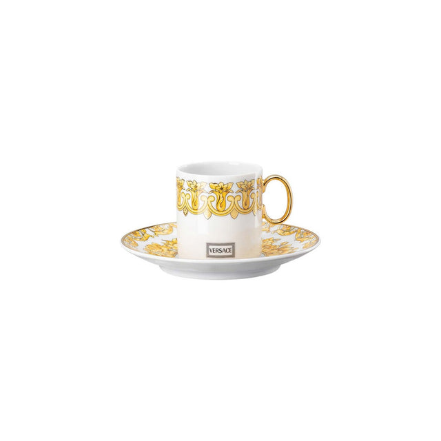 Versace Medusa Rhapsody Espresso Cup & Saucer