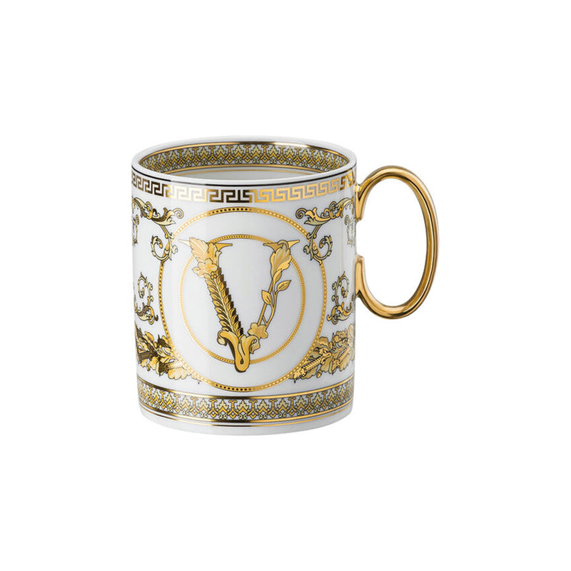 Versace Virtus Gala White Mug with handle