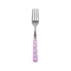 Sabre White Dots Pink 16cm Cake Fork