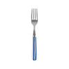 Sabre White Stripe Lapis Blue 16cm Cake Fork