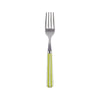 Sabre White Stripe Lime 16cm Cake Fork