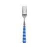 Sabre Gingham Lapis Blue 16cm Cake Fork