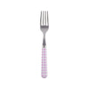 Sabre Gingham Pink 16cm Cake Fork