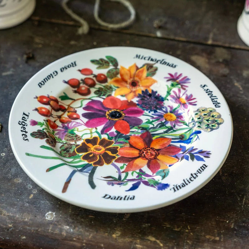 Emma Bridgewater Autumn Flowers 8 1/2 Inch Plate