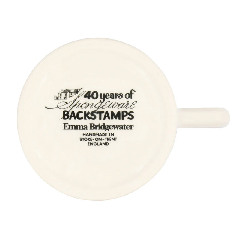 Emma Bridgewater Backstamps From 40 Years 1/2 Pint Mug