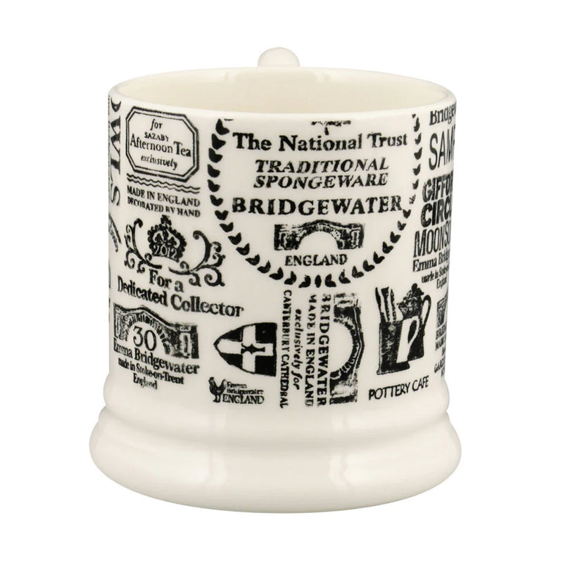 Emma Bridgewater Backstamps From 40 Years 1/2 Pint Mug